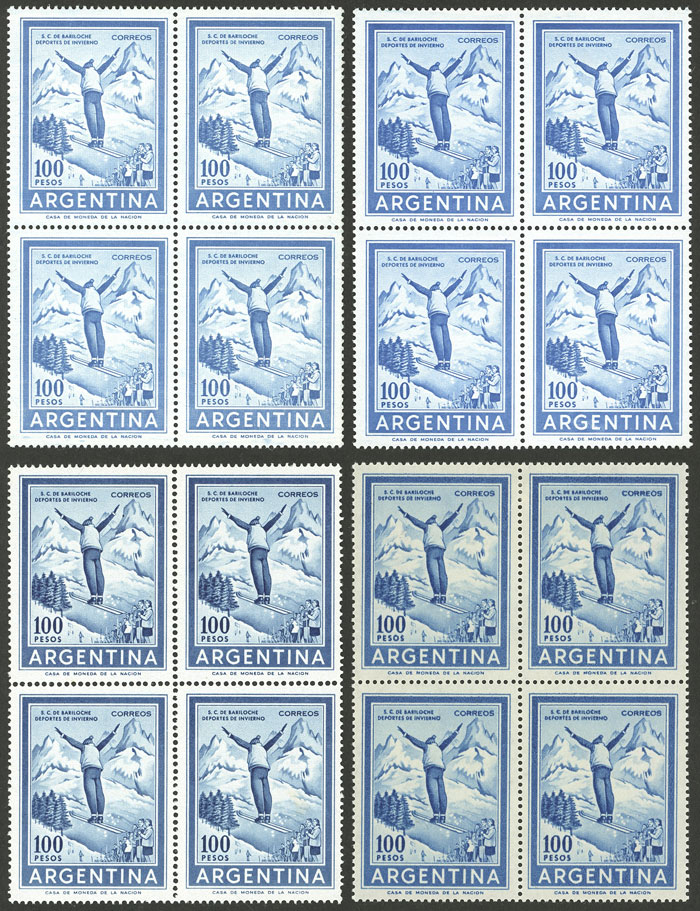 Lot 802 - Argentina general issues - Guillermo Jalil - Philatino Auction # 2403 ARGENTINA: Lot 802 - Argentina general issues - Guillermo Jalil - Philatino Auction # 2403 ARGENTINA: