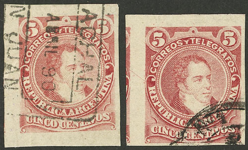 Lot 161 - Argentina general issues -  Guillermo Jalil - Philatino Auction # 2403 ARGENTINA: 