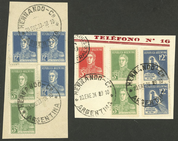 Lot 1416 - Argentina postal history -  Guillermo Jalil - Philatino Auction # 2403 ARGENTINA: 