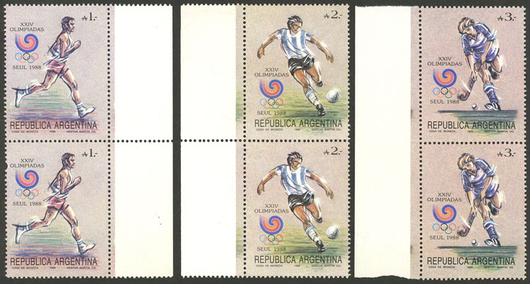 Lot 959 - Argentina general issues -  Guillermo Jalil - Philatino Auction # 2403 ARGENTINA: 