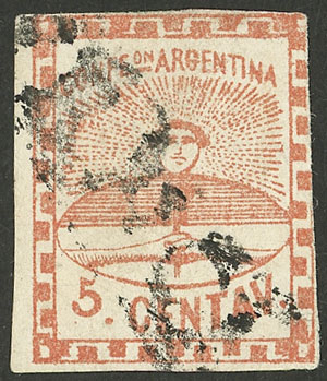 Lot 48 - Argentina confederation - Guillermo Jalil - Philatino Auction # 2403 ARGENTINA: Lot 48 - Argentina confederation - Guillermo Jalil - Philatino Auction # 2403 ARGENTINA: