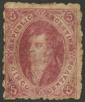 Lot 89 - Argentina rivadavias -  Guillermo Jalil - Philatino Auction # 2403 ARGENTINA: 
