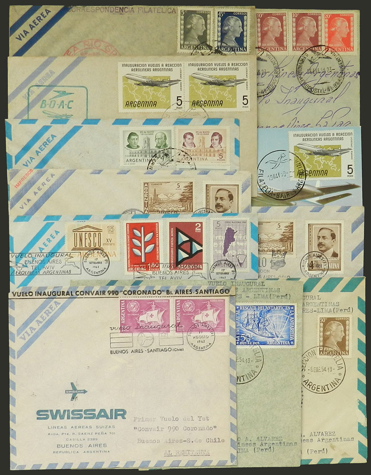 Lot 1438 - Argentina postal history -  Guillermo Jalil - Philatino Auction # 2403 ARGENTINA: 
