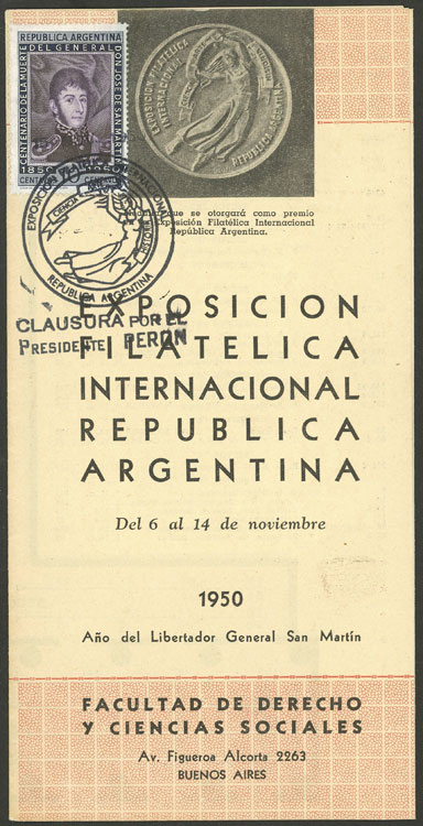 Lot 1501 - Argentina other items -  Guillermo Jalil - Philatino Auction # 2403 ARGENTINA: 