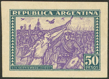 Lot 469 - Argentina general issues -  Guillermo Jalil - Philatino Auction # 2403 ARGENTINA: 