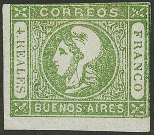 Lot 25 - Argentina cabecitas - Guillermo Jalil - Philatino Auction # 2403 ARGENTINA: Lot 25 - Argentina cabecitas - Guillermo Jalil - Philatino Auction # 2403 ARGENTINA: