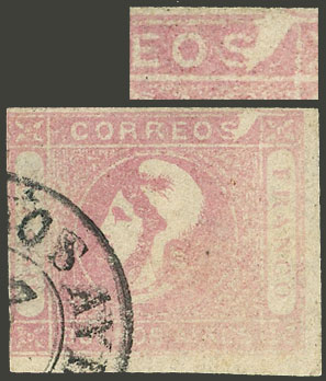 Lot 35 - Argentina cabecitas - Guillermo Jalil - Philatino Auction # 2403 ARGENTINA: Lot 35 - Argentina cabecitas - Guillermo Jalil - Philatino Auction # 2403 ARGENTINA:
