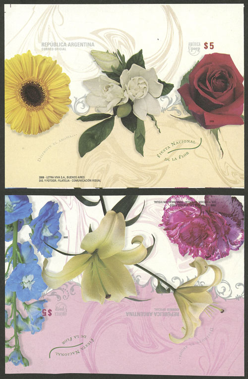 Lot 1160 - Argentina souvenir sheets -  Guillermo Jalil - Philatino Auction # 2403 ARGENTINA: 