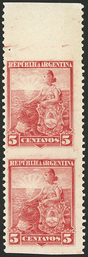 Lot 222 - Argentina general issues -  Guillermo Jalil - Philatino Auction # 2403 ARGENTINA: 