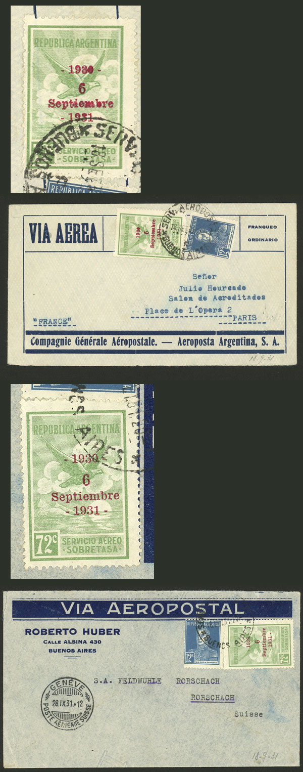 Lot 479 - Argentina general issues -  Guillermo Jalil - Philatino Auction # 2403 ARGENTINA: 