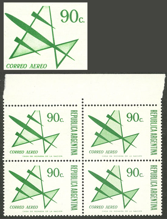 Lot 1084 - Argentina airmail -  Guillermo Jalil - Philatino Auction # 2403 ARGENTINA: 
