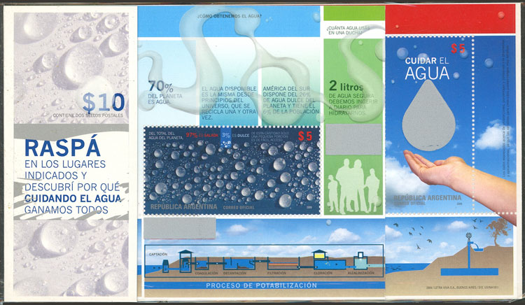 Lot 1162 - Argentina souvenir sheets -  Guillermo Jalil - Philatino Auction # 2403 ARGENTINA: 