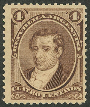 Lot 104 - Argentina general issues -  Guillermo Jalil - Philatino Auction # 2403 ARGENTINA: 