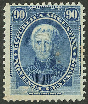 Lot 109 - Argentina general issues -  Guillermo Jalil - Philatino Auction # 2403 ARGENTINA: 