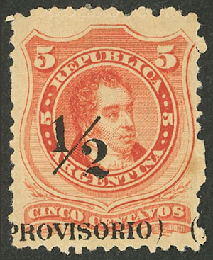 Lot 124 - Argentina general issues -  Guillermo Jalil - Philatino Auction # 2403 ARGENTINA: 