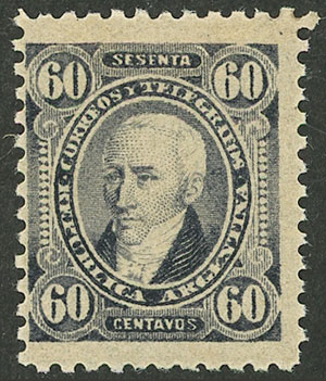 Lot 173 - Argentina general issues -  Guillermo Jalil - Philatino Auction # 2403 ARGENTINA: 
