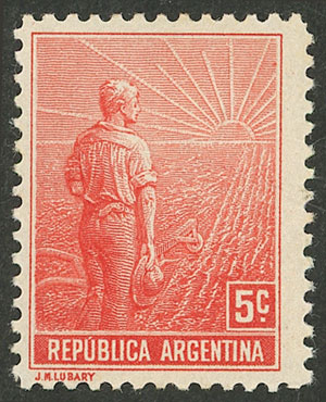 Lot 267 - Argentina general issues - Guillermo Jalil - Philatino Auction # 2403 ARGENTINA: Lot 267 - Argentina general issues - Guillermo Jalil - Philatino Auction # 2403 ARGENTINA: