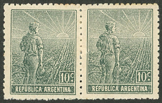 Lot 281 - Argentina general issues -  Guillermo Jalil - Philatino Auction # 2403 ARGENTINA: 