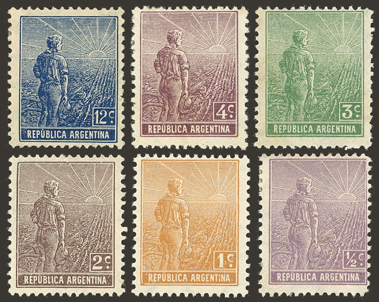 Lot 308 - Argentina general issues - Guillermo Jalil - Philatino Auction # 2403 ARGENTINA: Lot 308 - Argentina general issues - Guillermo Jalil - Philatino Auction # 2403 ARGENTINA:
