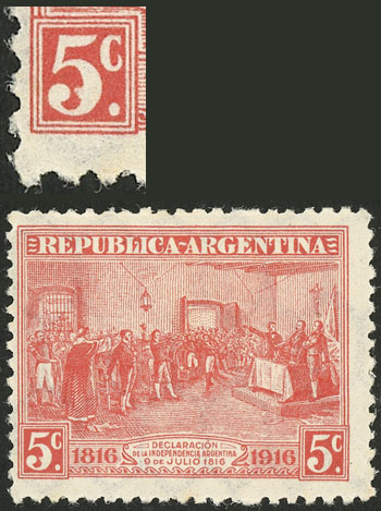 Lot 313 - Argentina general issues - Guillermo Jalil - Philatino Auction # 2403 ARGENTINA: Lot 313 - Argentina general issues - Guillermo Jalil - Philatino Auction # 2403 ARGENTINA: