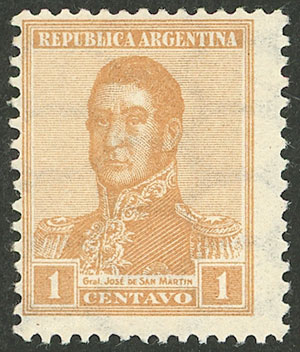 Lot 330 - Argentina general issues -  Guillermo Jalil - Philatino Auction # 2403 ARGENTINA: 