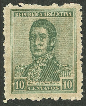 Lot 357 - Argentina general issues -  Guillermo Jalil - Philatino Auction # 2403 ARGENTINA: 