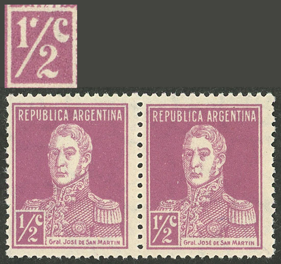Lot 402 - Argentina general issues -  Guillermo Jalil - Philatino Auction # 2403 ARGENTINA: 