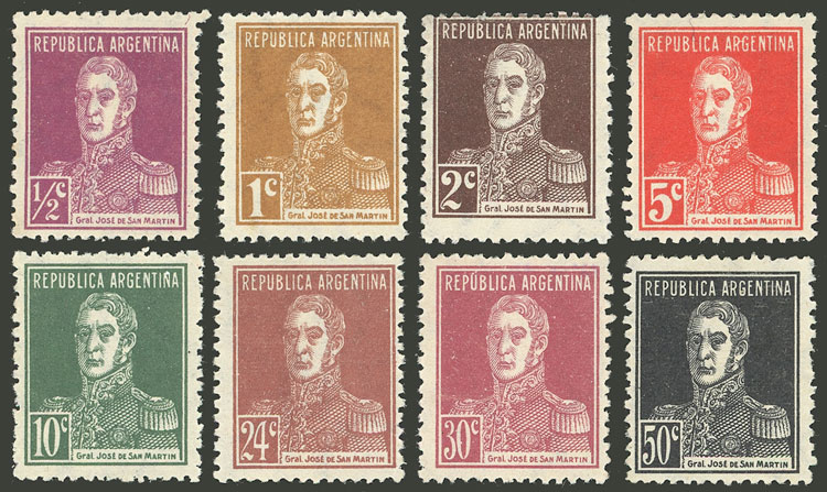 Lot 408 - Argentina general issues -  Guillermo Jalil - Philatino Auction # 2403 ARGENTINA: 