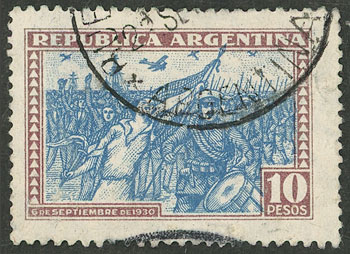 Lot 461 - Argentina general issues -  Guillermo Jalil - Philatino Auction # 2403 ARGENTINA: 