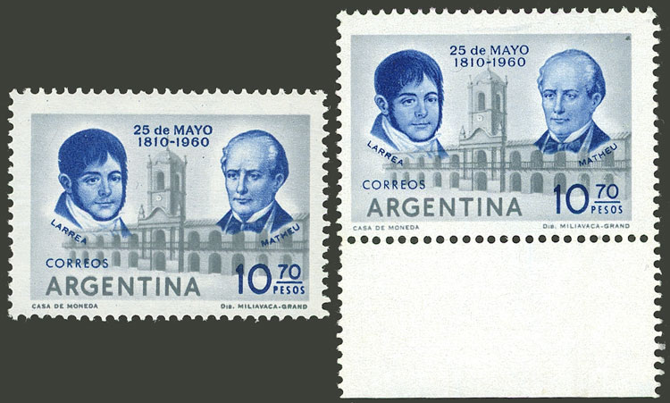 Lot 749 - Argentina general issues - Guillermo Jalil - Philatino Auction # 2403 ARGENTINA: Lot 749 - Argentina general issues - Guillermo Jalil - Philatino Auction # 2403 ARGENTINA: