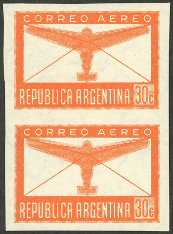 Lot 1057 - Argentina airmail - Guillermo Jalil - Philatino Auction # 2403 ARGENTINA: Lot 1057 - Argentina airmail - Guillermo Jalil - Philatino Auction # 2403 ARGENTINA: