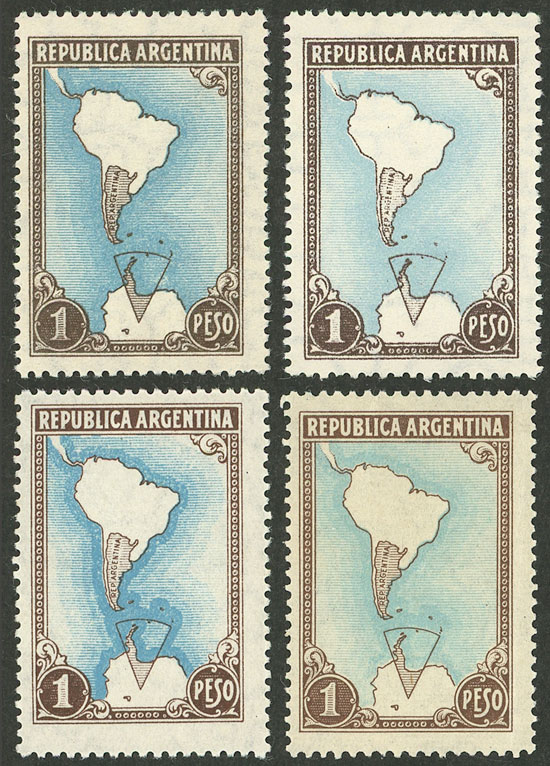 Lot 635 - Argentina general issues - Guillermo Jalil - Philatino Auction # 2403 ARGENTINA: Lot 635 - Argentina general issues - Guillermo Jalil - Philatino Auction # 2403 ARGENTINA:
