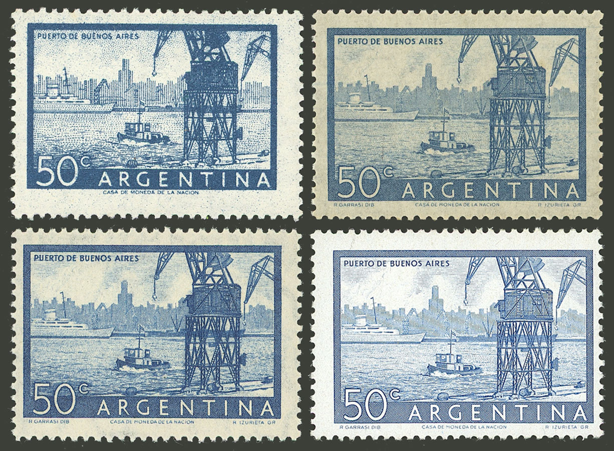 Lot 736 - Argentina general issues - Guillermo Jalil - Philatino Auction # 2403 ARGENTINA: Lot 736 - Argentina general issues - Guillermo Jalil - Philatino Auction # 2403 ARGENTINA: