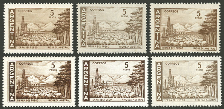 Lot 790 - Argentina general issues - Guillermo Jalil - Philatino Auction # 2403 ARGENTINA: Lot 790 - Argentina general issues - Guillermo Jalil - Philatino Auction # 2403 ARGENTINA: