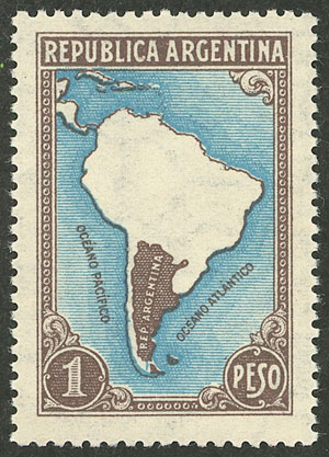 Lot 516 - Argentina general issues -  Guillermo Jalil - Philatino Auction # 2403 ARGENTINA: 