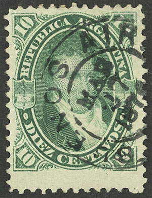 Lot 107 - Argentina general issues -  Guillermo Jalil - Philatino Auction # 2403 ARGENTINA: 