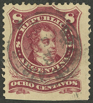 Lot 120 - Argentina general issues -  Guillermo Jalil - Philatino Auction # 2403 ARGENTINA: 