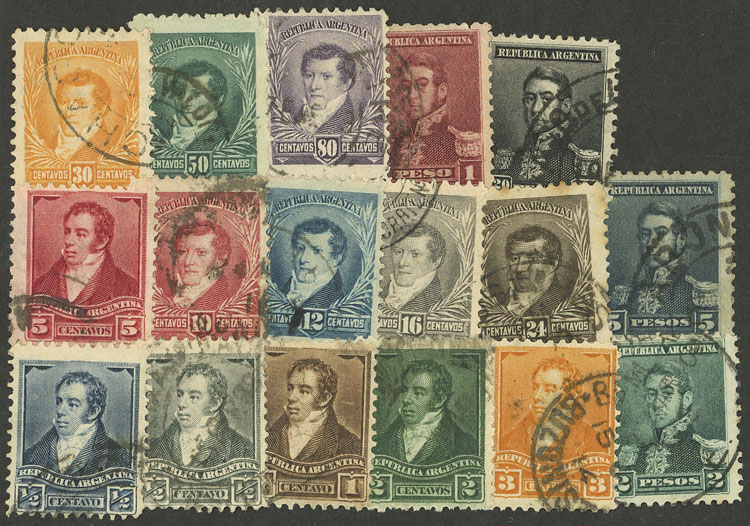 Lot 200 - Argentina general issues - Guillermo Jalil - Philatino Auction # 2403 ARGENTINA: Lot 200 - Argentina general issues - Guillermo Jalil - Philatino Auction # 2403 ARGENTINA: