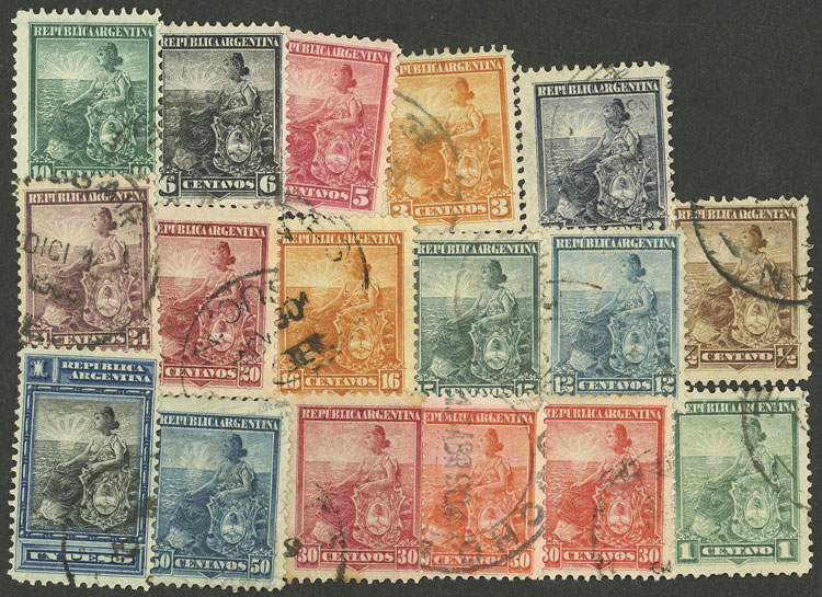 Lot 233 - Argentina general issues - Guillermo Jalil - Philatino Auction # 2403 ARGENTINA: Lot 233 - Argentina general issues - Guillermo Jalil - Philatino Auction # 2403 ARGENTINA: