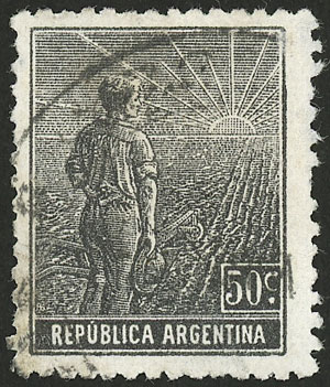 Lot 283 - Argentina general issues -  Guillermo Jalil - Philatino Auction # 2403 ARGENTINA: 