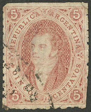 Lot 98 - Argentina rivadavias -  Guillermo Jalil - Philatino Auction # 2403 ARGENTINA: 