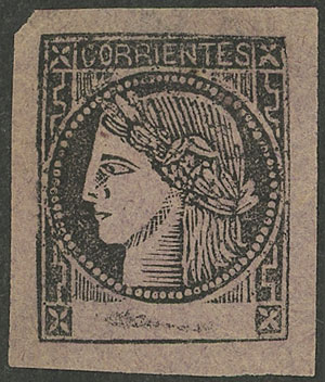 Lot 46 - Argentina corrientes - Guillermo Jalil - Philatino Auction # 2403 ARGENTINA: Lot 46 - Argentina corrientes - Guillermo Jalil - Philatino Auction # 2403 ARGENTINA:
