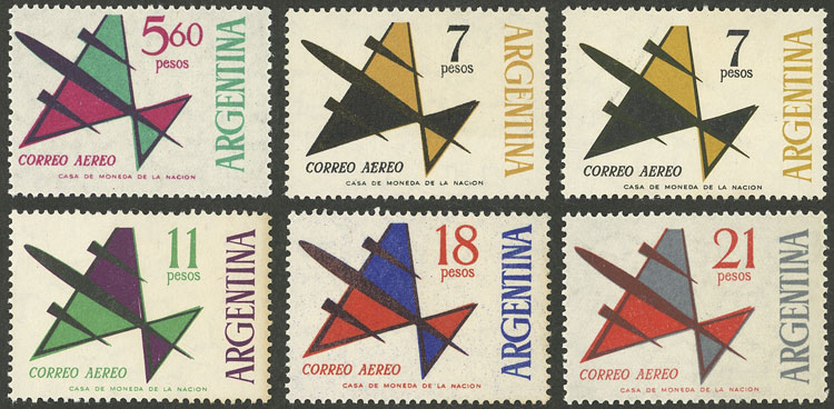 Lot 1071 - Argentina airmail - Guillermo Jalil - Philatino Auction # 2403 ARGENTINA: Lot 1071 - Argentina airmail - Guillermo Jalil - Philatino Auction # 2403 ARGENTINA: