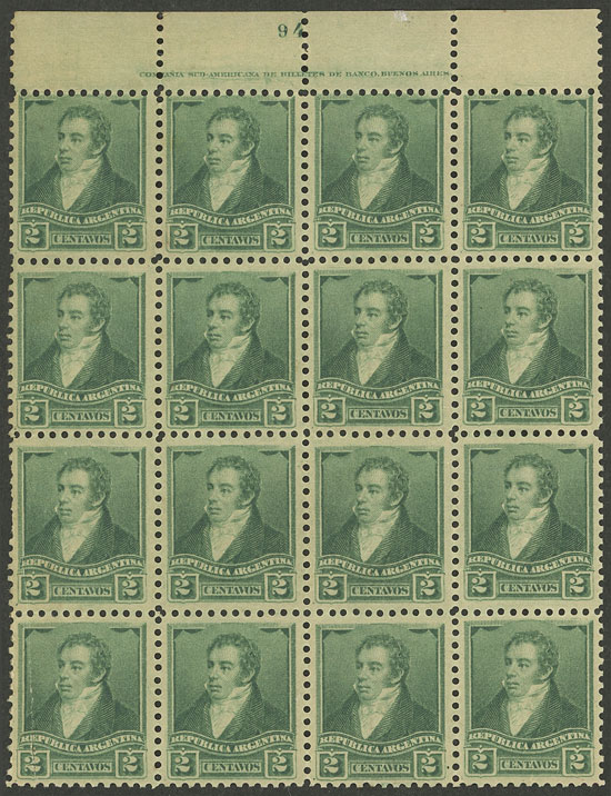 Lot 185 - Argentina general issues - Guillermo Jalil - Philatino Auction # 2403 ARGENTINA: Lot 185 - Argentina general issues - Guillermo Jalil - Philatino Auction # 2403 ARGENTINA: