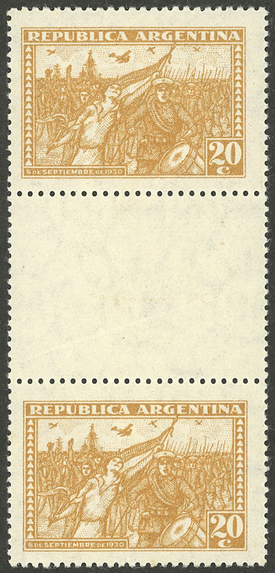 Lot 451 - Argentina general issues -  Guillermo Jalil - Philatino Auction # 2403 ARGENTINA: 
