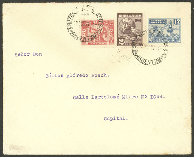 Lot 435 - Argentina general issues -  Guillermo Jalil - Philatino Auction # 2403 ARGENTINA: 