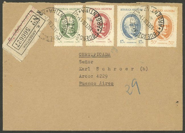 Lot 598 - Argentina general issues - Guillermo Jalil - Philatino Auction # 2403 ARGENTINA: Lot 598 - Argentina general issues - Guillermo Jalil - Philatino Auction # 2403 ARGENTINA: