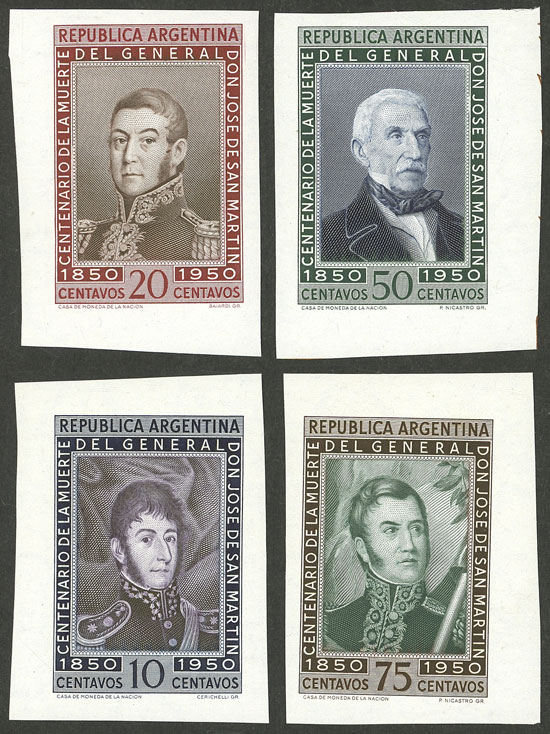 Lot 696 - Argentina general issues - Guillermo Jalil - Philatino Auction # 2403 ARGENTINA: Lot 696 - Argentina general issues - Guillermo Jalil - Philatino Auction # 2403 ARGENTINA: