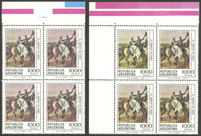 Lot 935 - Argentina general issues -  Guillermo Jalil - Philatino Auction # 2403 ARGENTINA: 