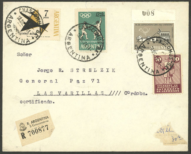 Lot 1518 - Argentina cinderellas - Guillermo Jalil - Philatino Auction # 2403 ARGENTINA: Lot 1518 - Argentina cinderellas - Guillermo Jalil - Philatino Auction # 2403 ARGENTINA: